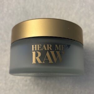 Hear me Raw detoxifying Skincare Mask with Gold Lid